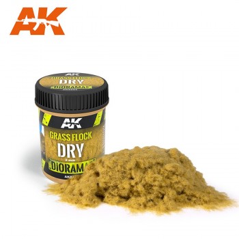 AK Grass Flock 2mm Dry 250ml texture product AK8223